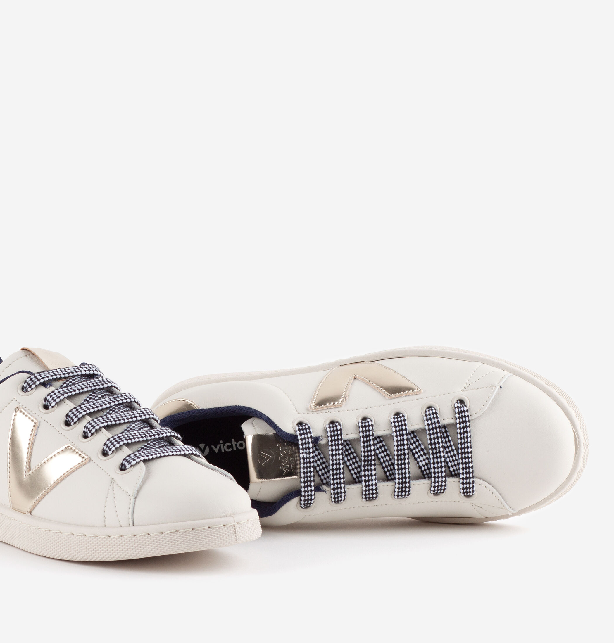 Victoria tenis metalizado top