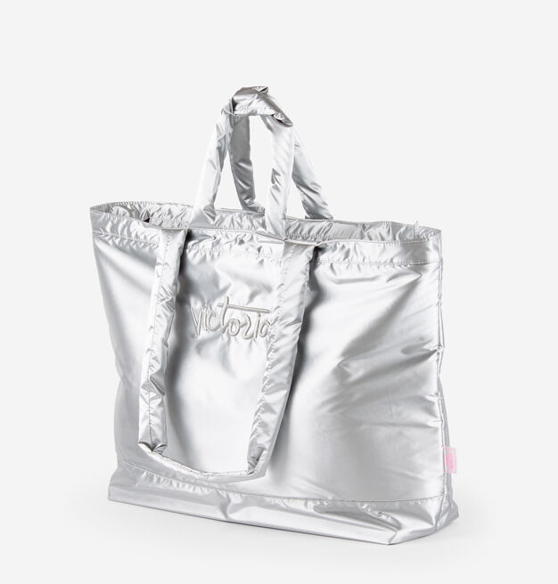 SHOPPER NYLON METALLISED
