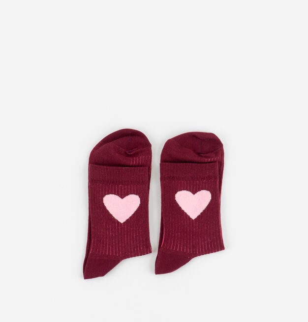 CALZINO COTONE CUORE