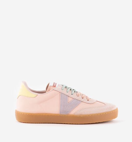 BERL&Iacute;N CICLISTA MEHRFARBIGES NYLON & VELOURSLEDER