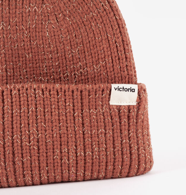 LUREX DETAIL BEANIE