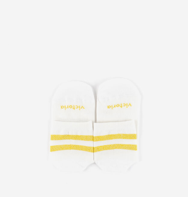 CHAUSSETTE BAREFOOT COTON RAYURES