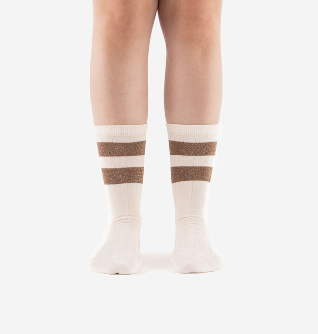 COTTON LUREX SOCK