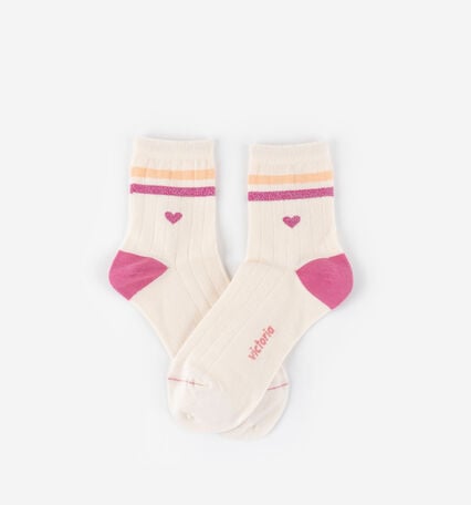 CHAUSSETTE COTON RAYURES