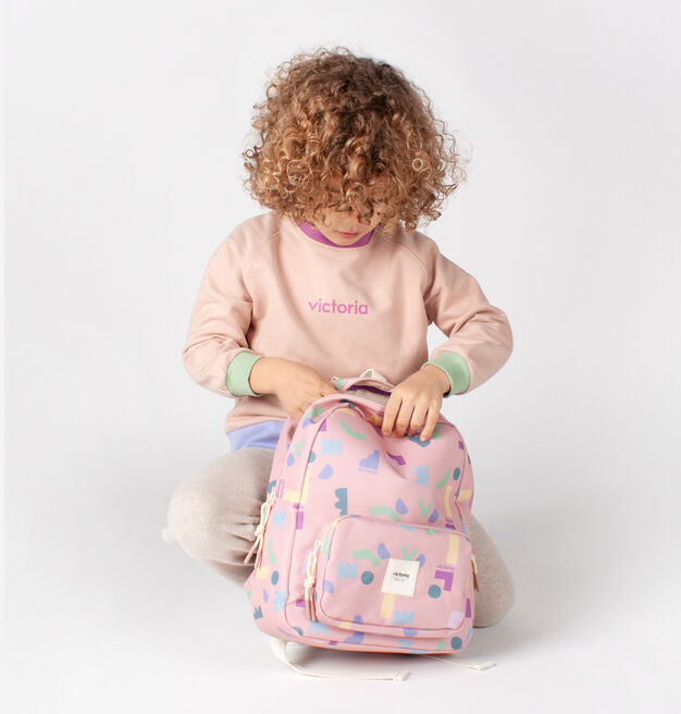 COLOURS PRINT BACKPACK