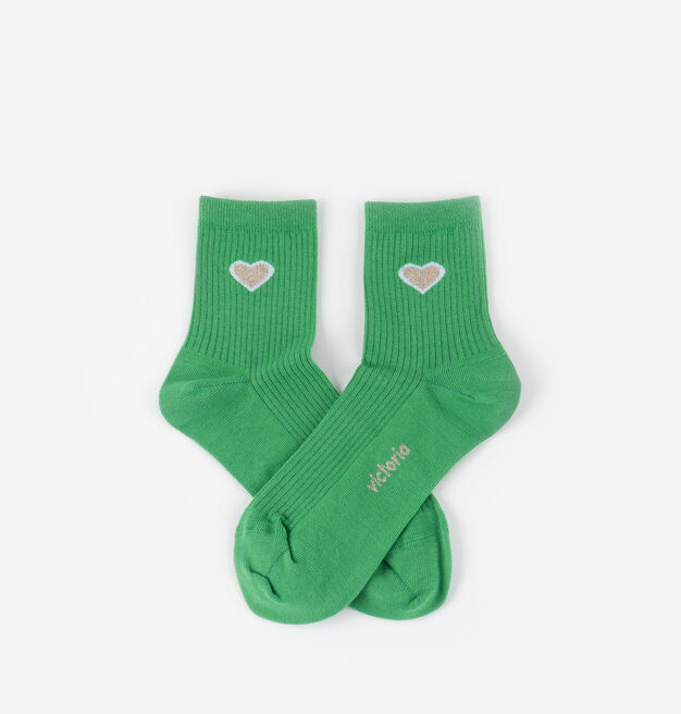 COTTON SOCK HEART