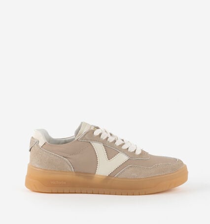 SEUL NYLON/WASHED SUEDE & CONTRAST