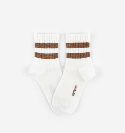 COTTON LUREX SOCK