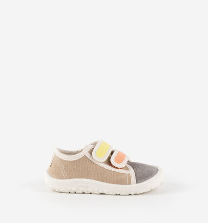 BOSCO BAREFOOT STRAPS MULTICOLOUR CANVAS