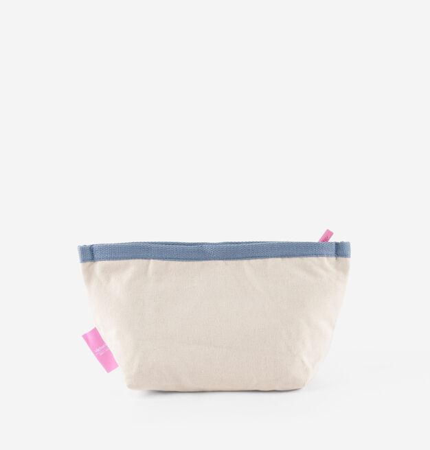 MAXI CANVAS TOILETRY BAG