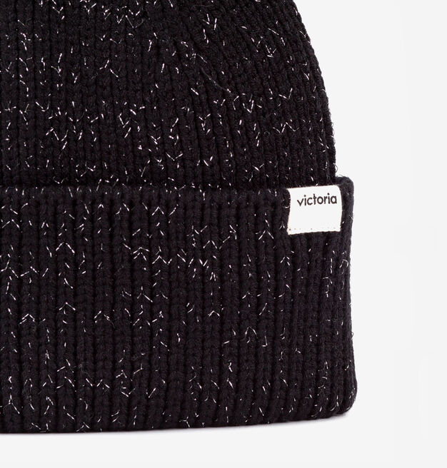 LUREX DETAIL BEANIE