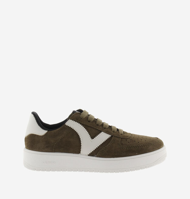 MADRID SPLIT LEATHER TRAINERS