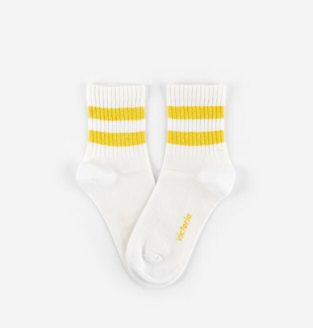 COTTON LUREX SOCK