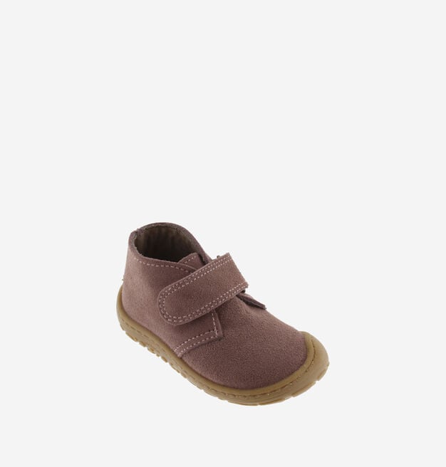 BOSCO BAREFOOT KLETTVERSCHLUSS STIEFELETTE VELOURSLEDER