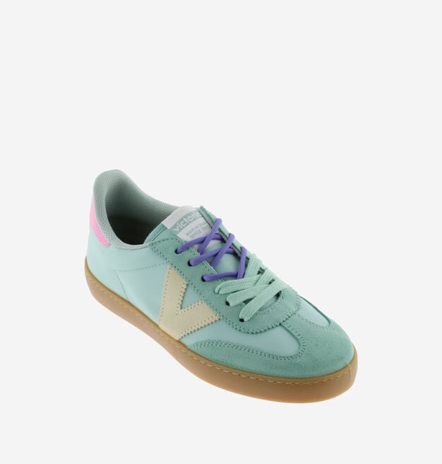 BERL&Iacute;N CICLISTA MULTICOLOURED NYLON & SUEDE