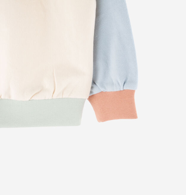 SWEAT-SHIRT COTON FANTAISIE