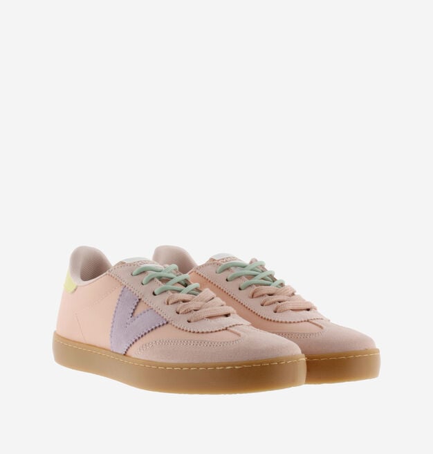 BERL&Iacute;N CICLISTA MULTICOLOURED NYLON & SUEDE