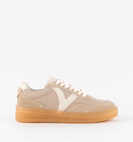 SEUL NYLON/WASHED SUEDE & CONTRAST