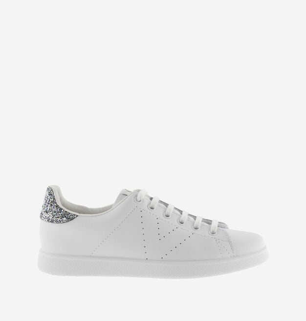 TENIS PELLE & GLITTER