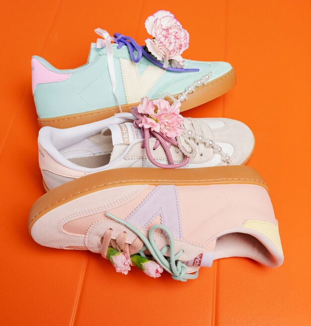 BERL&Iacute;N CICLISTA MULTICOLOURED NYLON & SUEDE