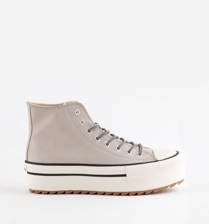 TRIBU DOBLE SIERRA LEATHER EFFECT MID BOOT