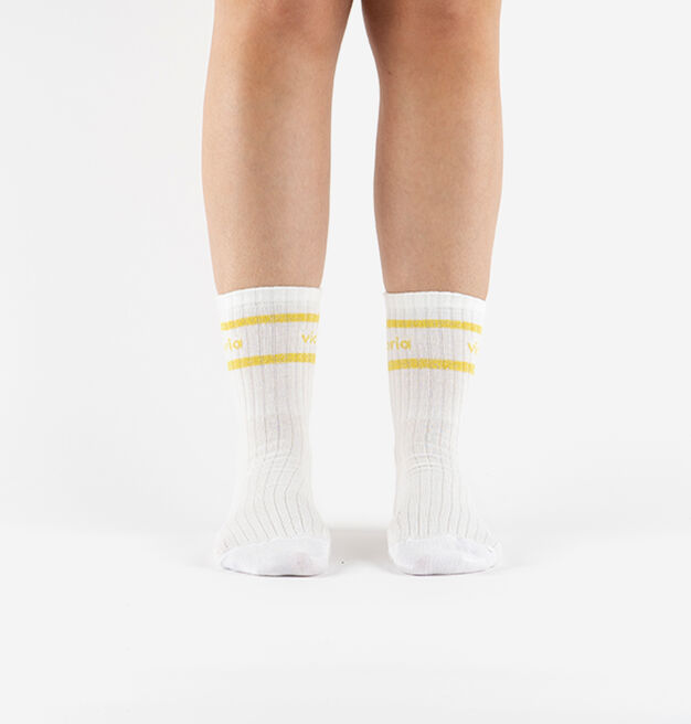 BAUMWOLLE-SOCKE & LUREX