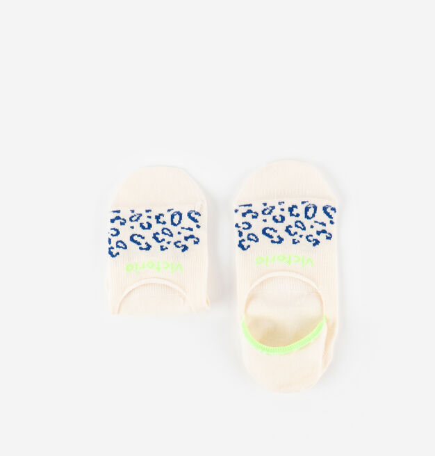 LEOPARD PINKIE INVISIBLE SOCK