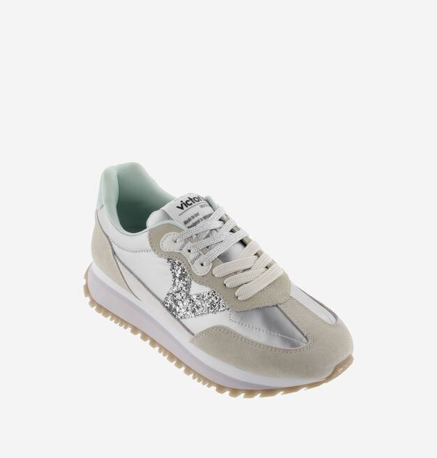 VIENTO METALLIC NYLON & SUEDE