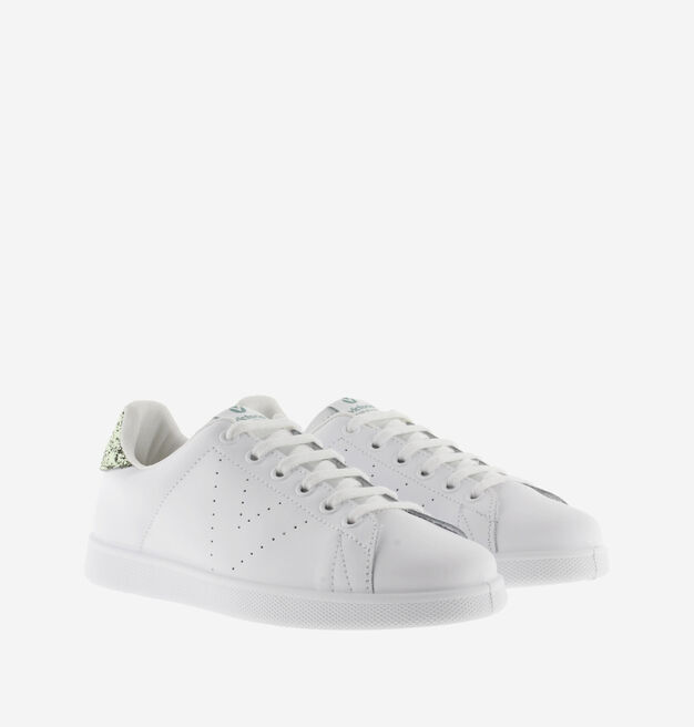 TENIS CUIR & GLITTER
