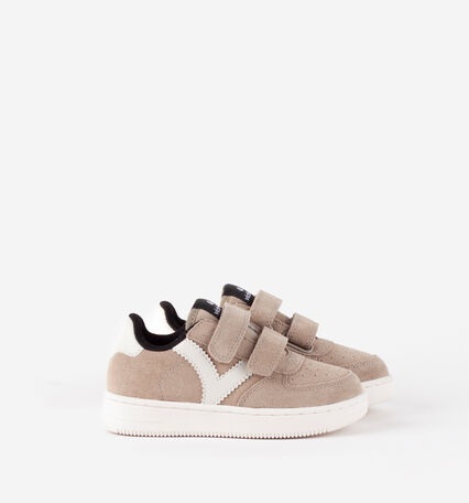 TIEMPO SPLIT LEATHER TRAINERS