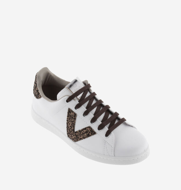 TENIS GLITTER LOGO