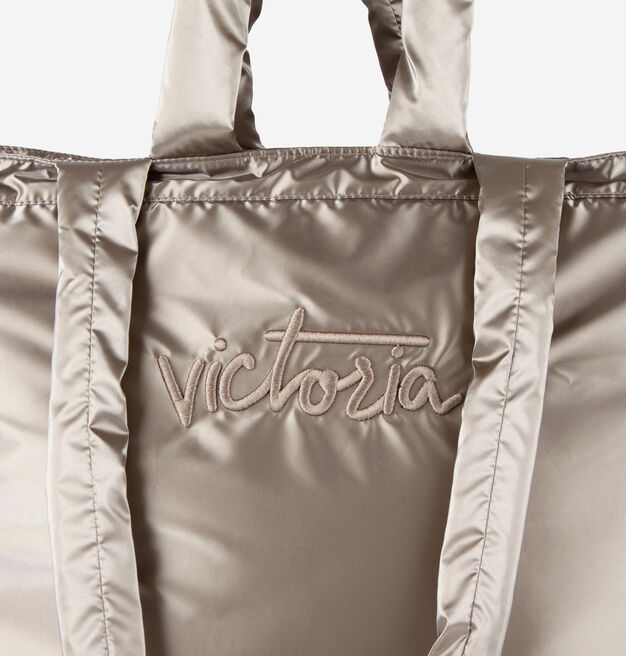 SHOPPER NYLON METALIZADO