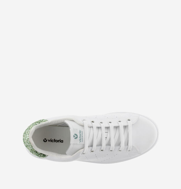 TENIS CUIR & GLITTER