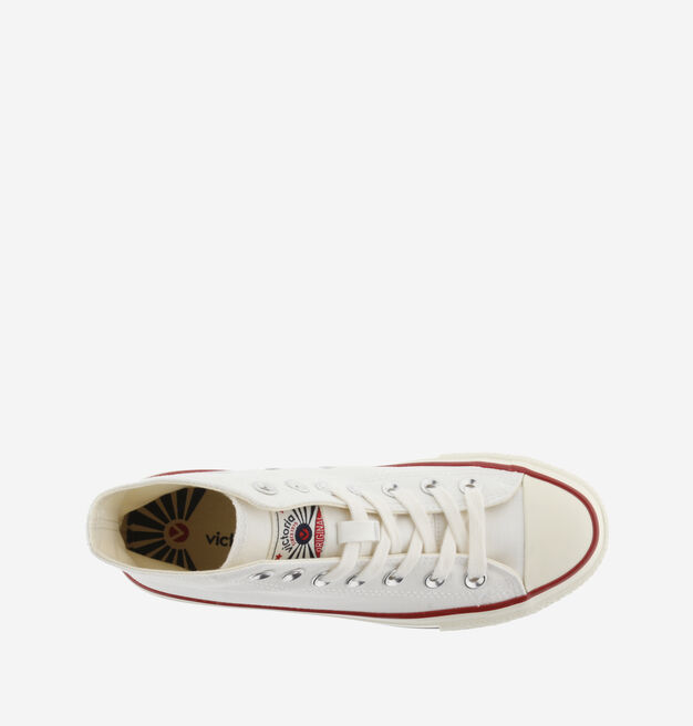 TRIBU SHINY CANVAS MID BOOT