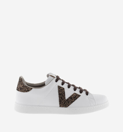 TENIS GLITTER LOGO