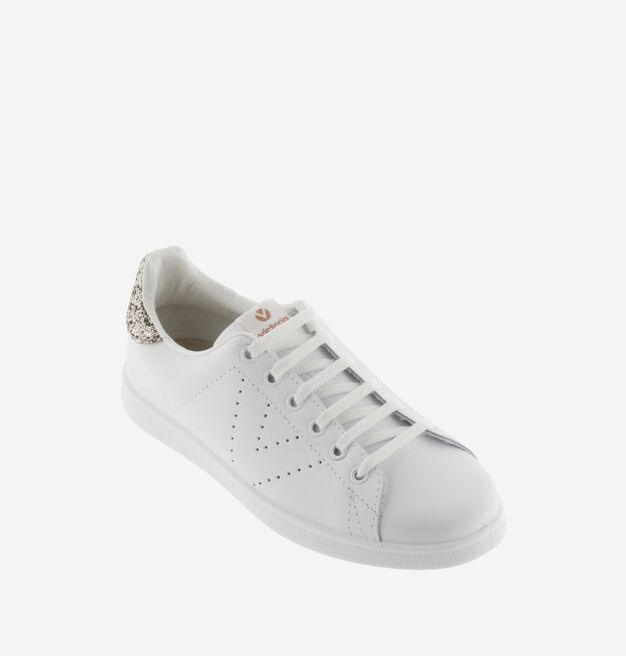 TENIS LEDER & GLITTER