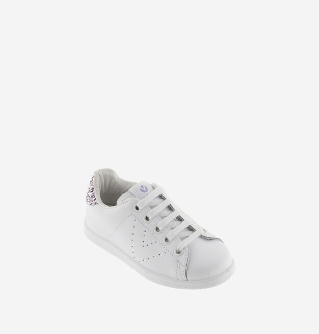 TENIS LEATHER & GLITTER