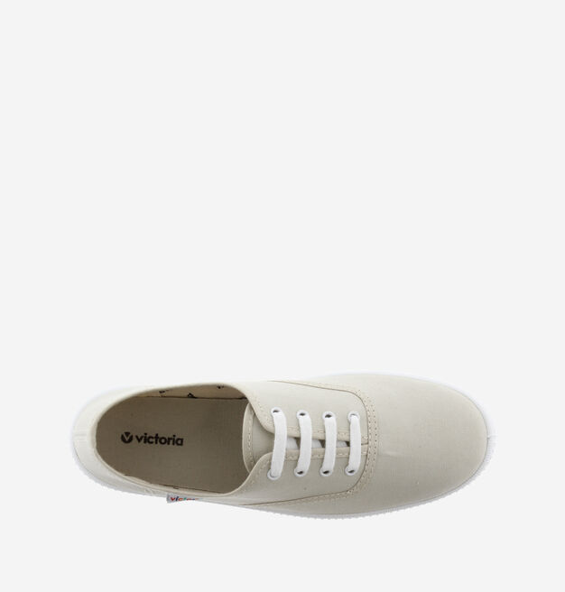 VICTORIA LOW-TOP 1915 PLATTFORM STOFF HIELO