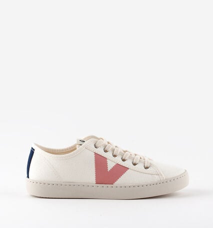 BERLIN TRAINERS CONTRASTING ECO CANVAS