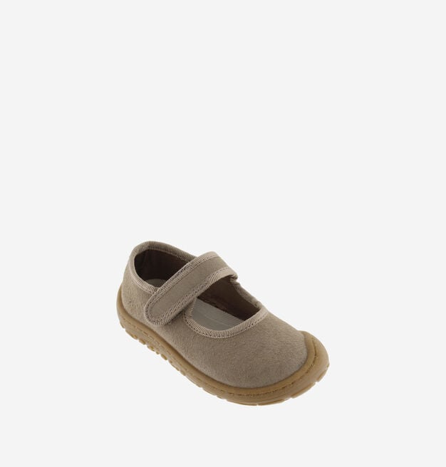 BOSCO SCRATCH BALLERINE BAREFOOT CUIR FENDU