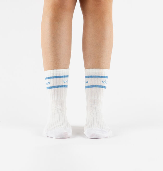 CHAUSSETTE COTON & LUREX