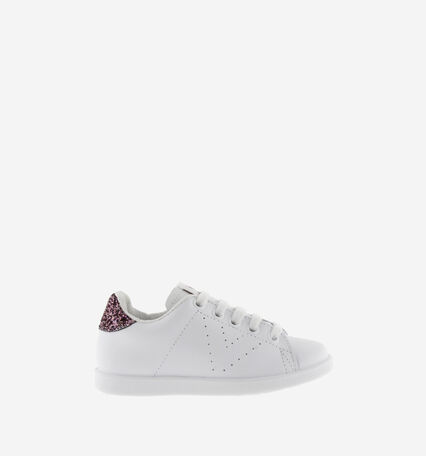 TENIS LEDER & GLITTER