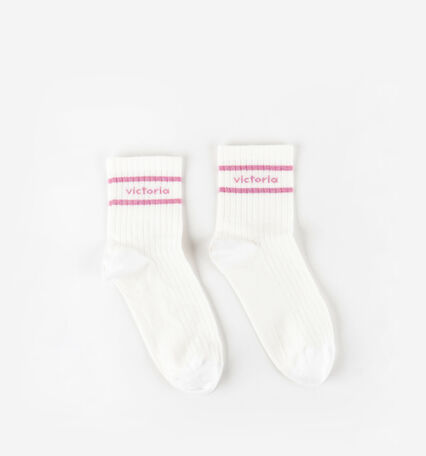 BAUMWOLLE-SOCKE & LUREX