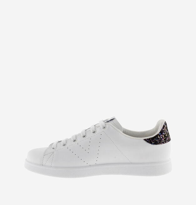 TENIS PIEL & GLITTER