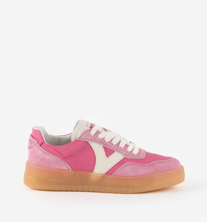 SEUL NYLON/WASHED SUEDE & CONTRAST