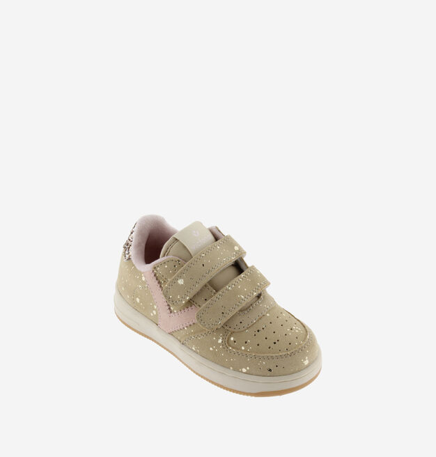 TIEMPO KLETTVERSCHL&Uuml;SSE VELOURSLEDER & GLITZER