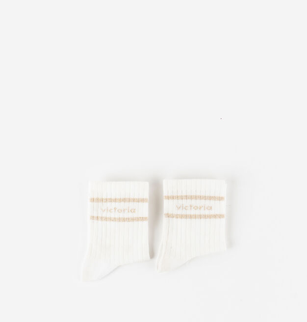 BAUMWOLLE-SOCKE & LUREX