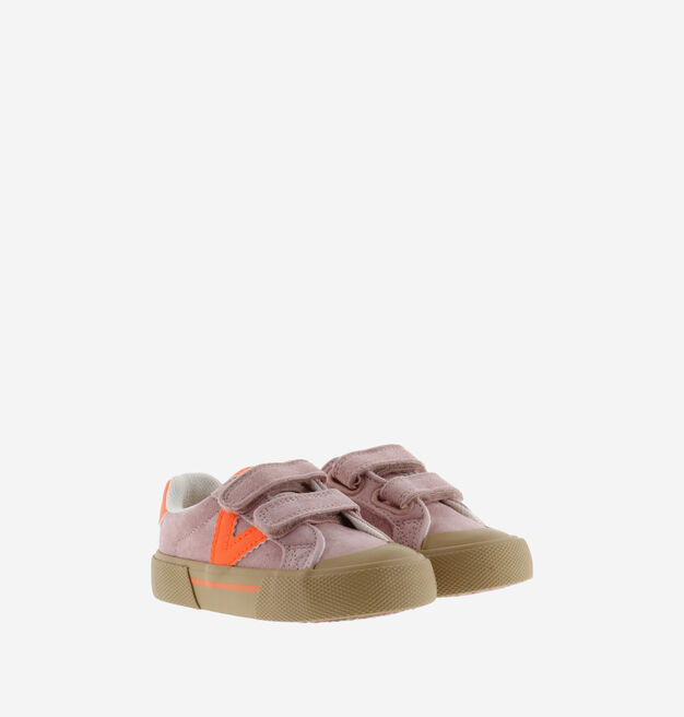 TRIBU LARGE CHAUSSANT CUIR FENDU & CONTRASTE