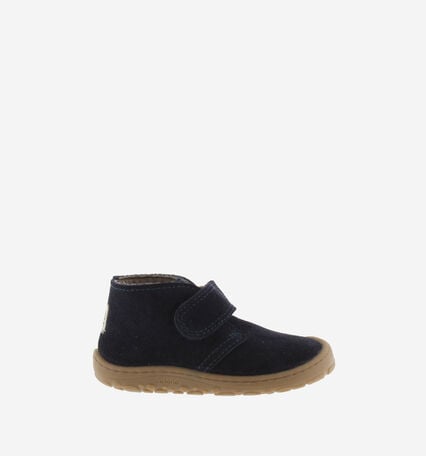 BOSCO BAREFOOT KLETTVERSCHLUSS STIEFELETTE VELOURSLEDER