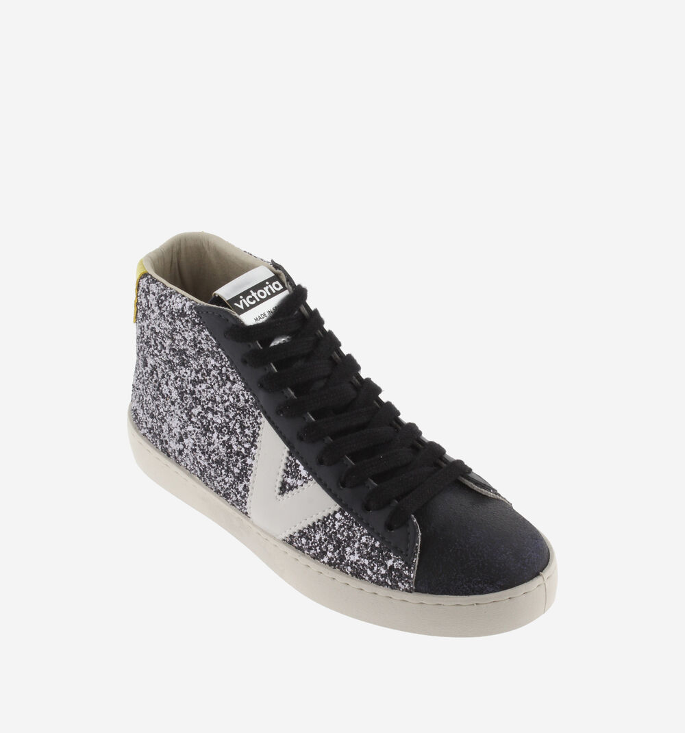 Glitter Basket Victoria Paillette Scratch Victoria Chaussure